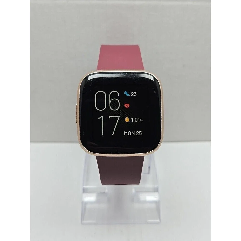 Fitbit Versa 2 Smartwatch Gray 40mm Alexa WR50M Always On Display No Charger